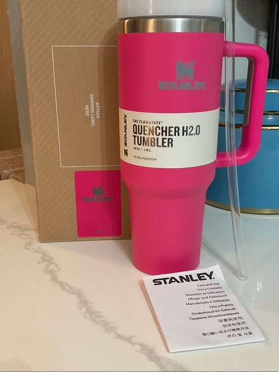 Stanley Other - Stanley Quencher H2.0 Tumbler - Rose Red - 40oz. - New